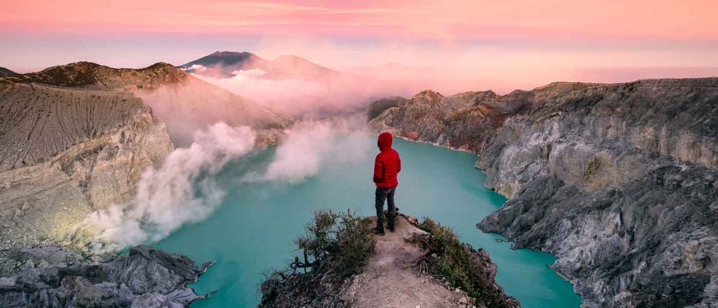 Ijen vulkaan Indonesië