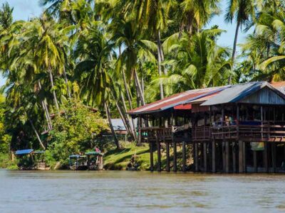 Don Det Mekong rivier