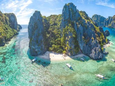 Picture of El Nido to compare with Borocay Philippines