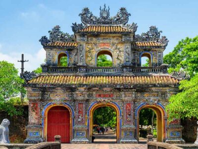 Citadel in Hue Vietnam