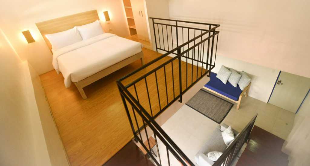 Loft slaapkamer in Felix Residences Cebu City